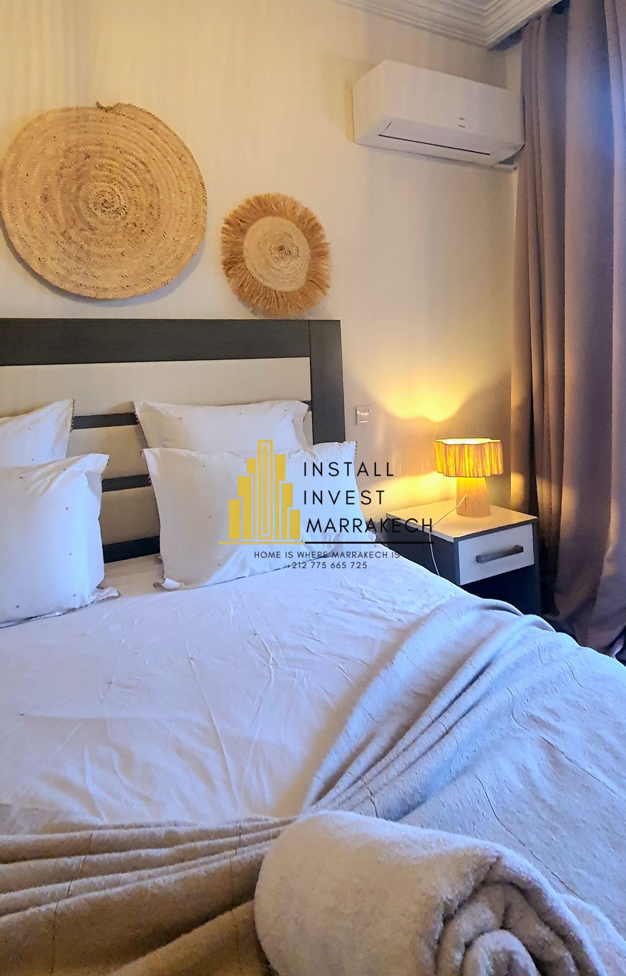 L’Élégant bohème – Appartement en plein centre de Guéliz calme et lumineux