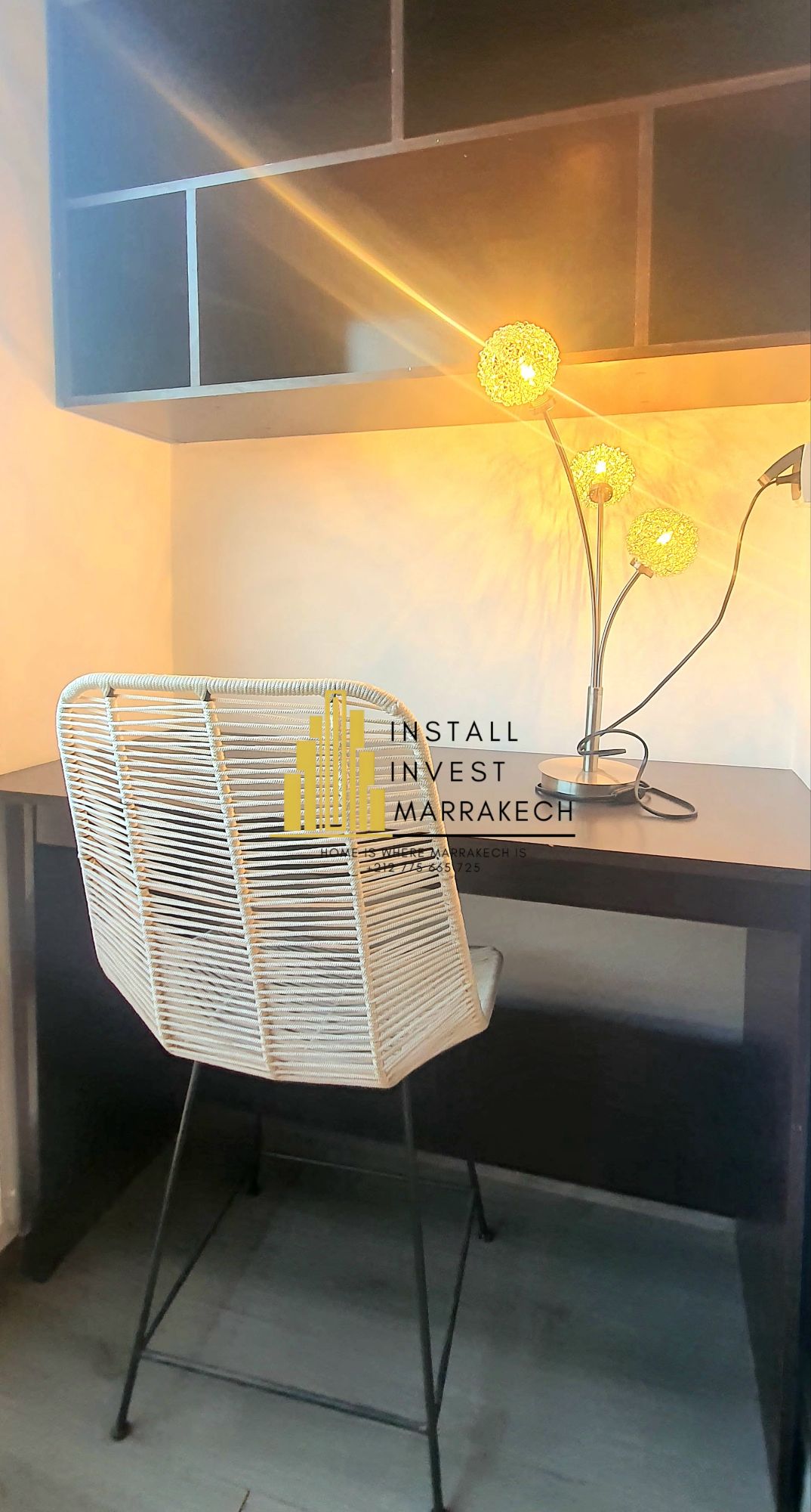 Espace travail idéal pour séjour business