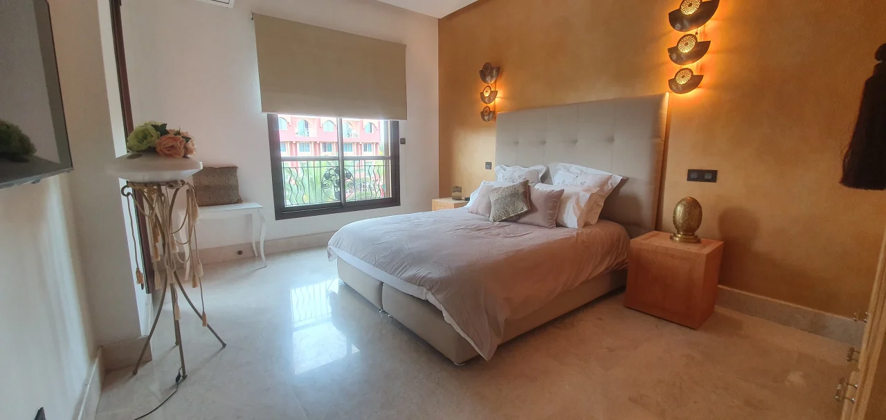 location airbnb appartement à Marrakech Hivernage avec jacuzzi