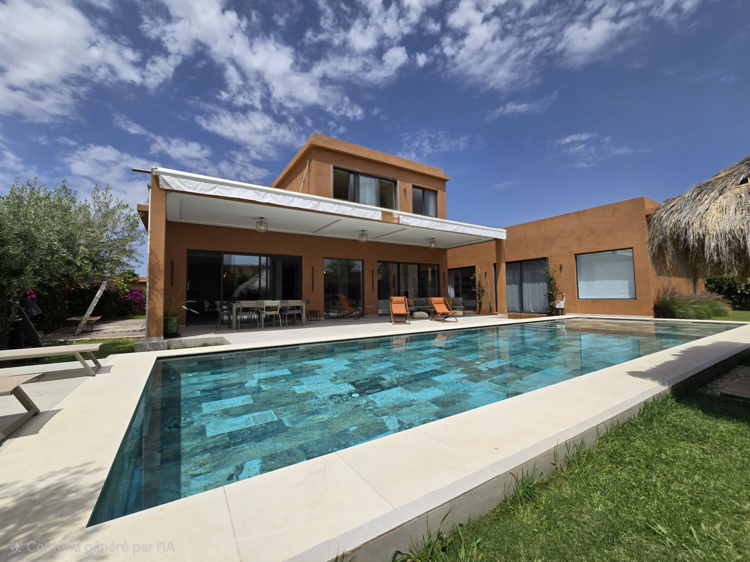 L&rsquo;exceptionnelle vue Atlas. Villa 4 suites sans vis à vis – 995000€